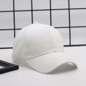 Pure White Classic Cap – Clean & Timeless