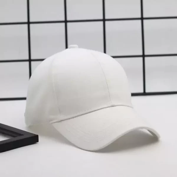 Pure White Classic Cap – Clean & Timeless