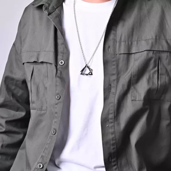 Timeless Elegance Men's Necklace – Classic Pendant Chain
