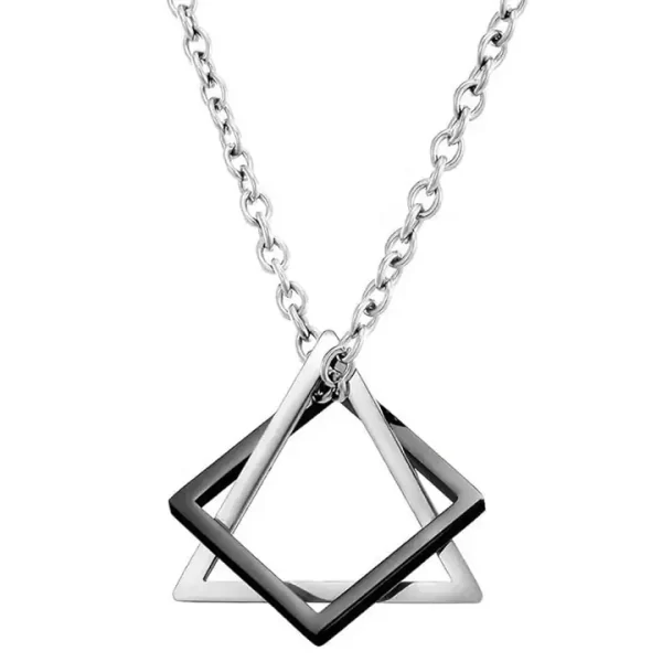 Timeless Elegance Men's Necklace – Classic Pendant Chain - Image 2