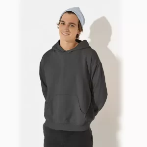 Bold & Comfortable | Classic Black Solid Hoodie