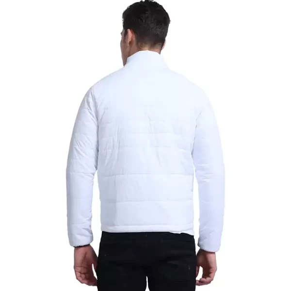 Elegant White Zip-Up Jacket – Effortless Style & Comfort - Image 3