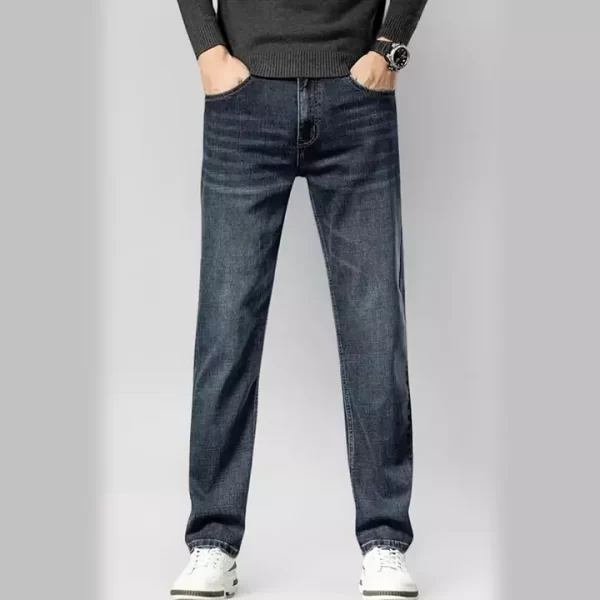 Classic Indigo Denim Jeans – Timeless and Versatile - Image 2