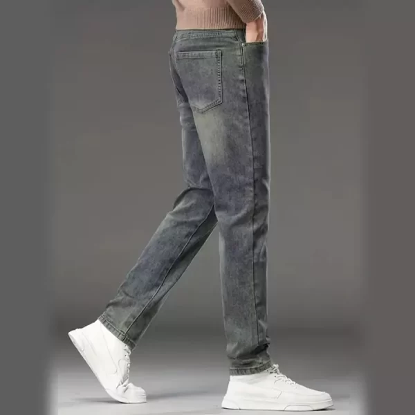 Black Wash Denim Jeans – Sleek and Comfortable