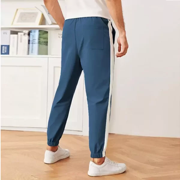 Premium Navy Blue Joggers – Stylish & Comfortable - Image 3