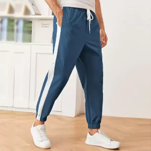 Premium Navy Blue Joggers – Stylish & Comfortable