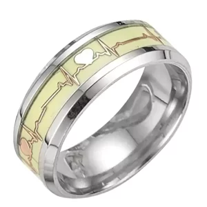 Heartbeat Glow Ring