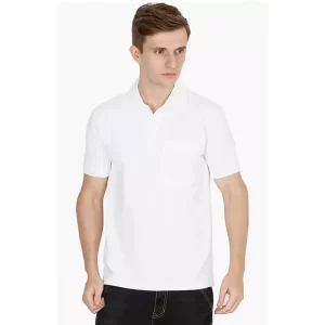 Classic White Polo T-Shirt for Men