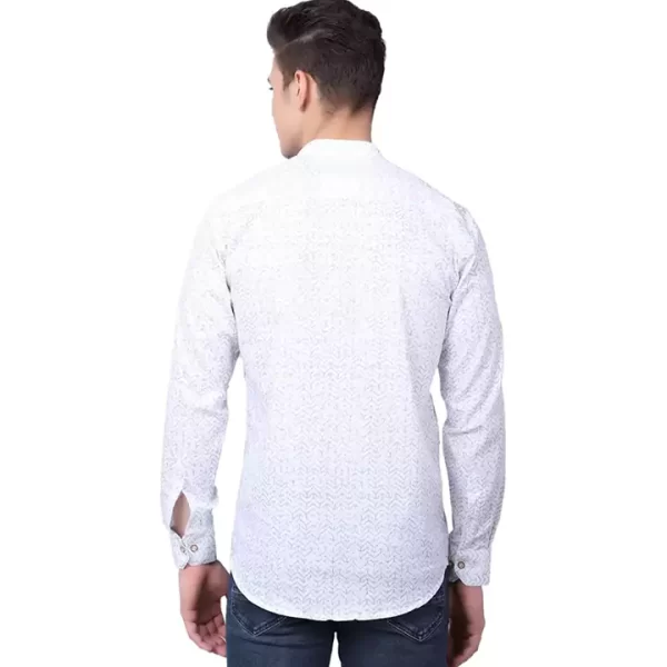 White Elegant Plain Kurta - Image 2