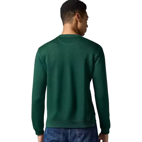 Forest Green Crew Neck Sweatshirt - Image 3