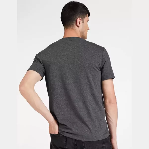 Dark Grey Premium Everyday Round Neck T-Shirt - Image 3