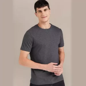 Dark Grey Premium Everyday Round Neck T-Shirt
