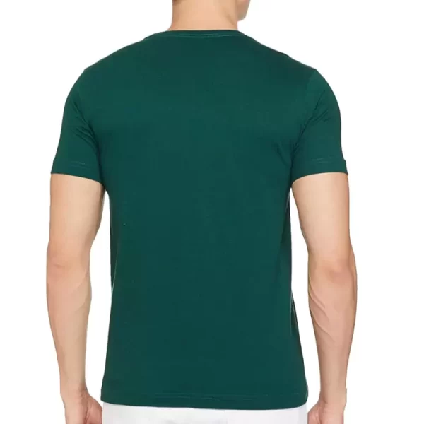 Green Essential Round Neck Sports T-Shirt - Image 2