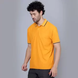 Vibrant Orange Polo T-Shirt