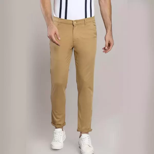 Beige Tailored Trousers - Timeless & Elegant - Image 2