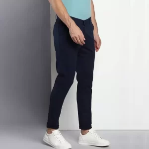 Navy Blue Tailored Trousers - Classic & Versatile